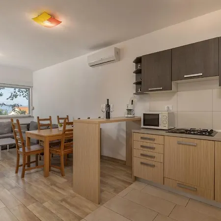Apartment Cozy In With Kitchen Njivice