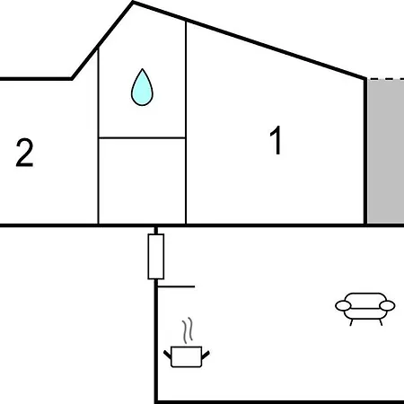 2 Bedroom Cozy In *